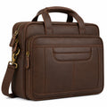 Braune Business-Laptoptasche 15-Zoll