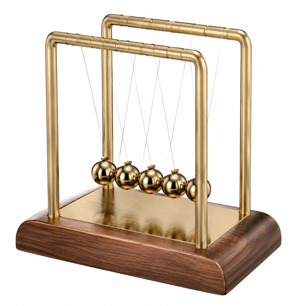Goldenes Newton Pendel Tischdekoration