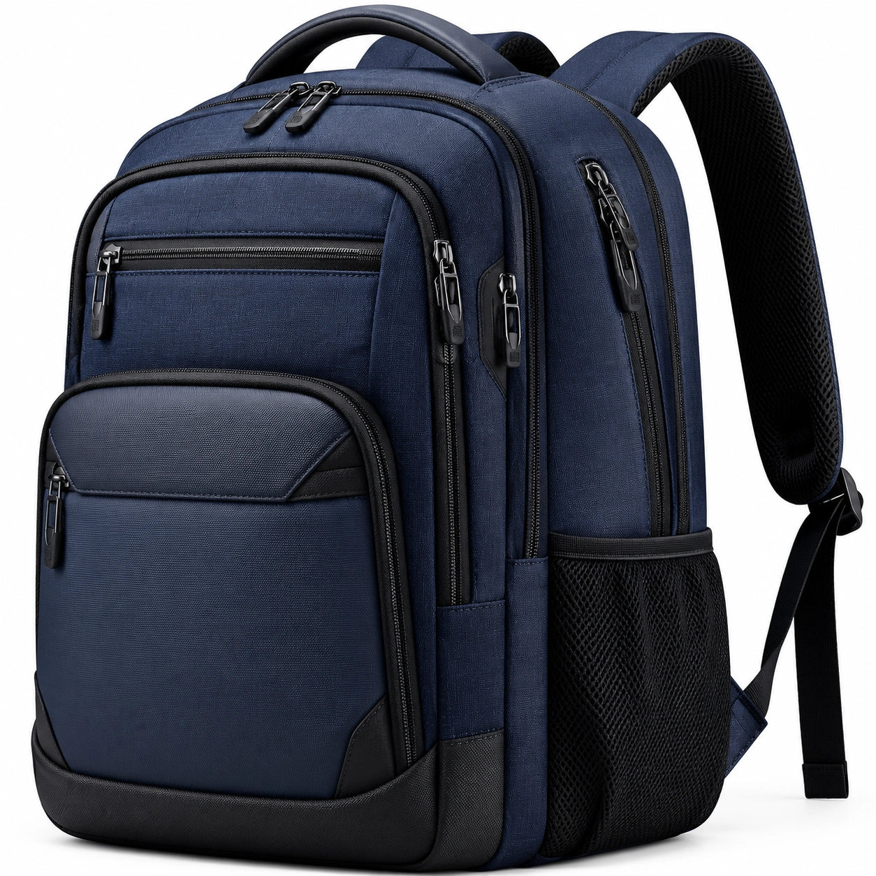 Laptop-Rucksack Blau Mehrfachfächer Wasserabweisend