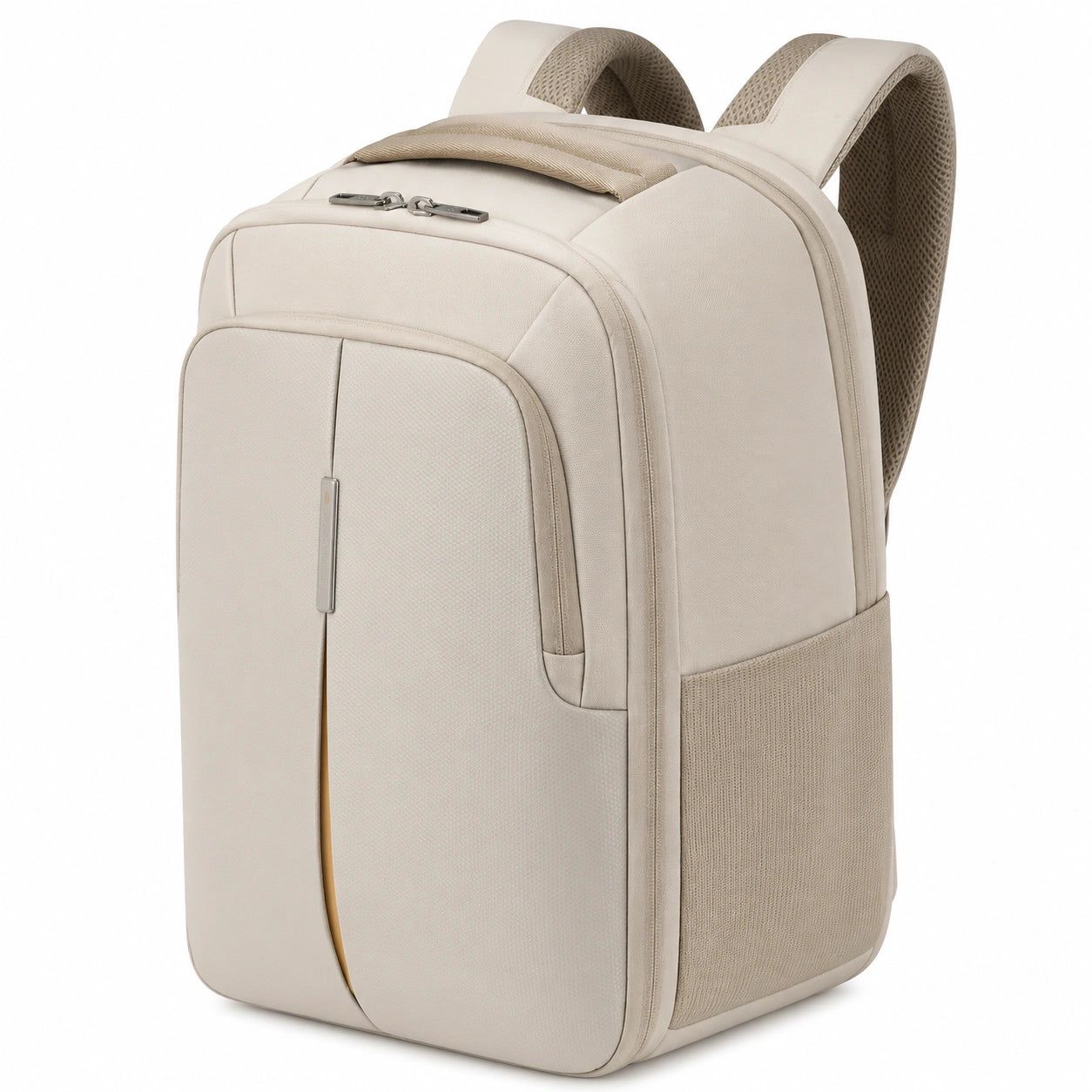 Urbaner Rucksack mit Laptopfach Beige