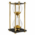 Dekorative Sanduhr mit Goldfarbenem Sand 60 Minuten