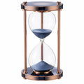 Sanduhr Roségold mit blauem Sand, 60 Minuten Timer