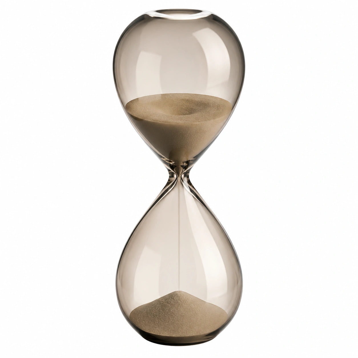 Sanduhr 30 Minuten Braun Dekoration