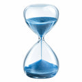 Sanduhr 15 Minuten Blau